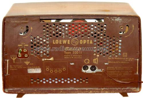 Bella 32011W; Loewe-Opta; (ID = 581096) Radio