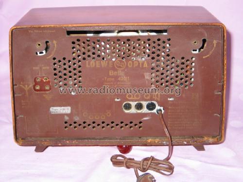 Bella 42 011; Loewe-Opta; (ID = 1096668) Radio