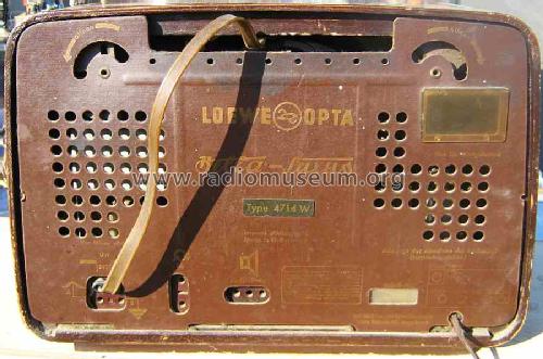 Bella-Luxus 4714W; Loewe-Opta; (ID = 457387) Radio