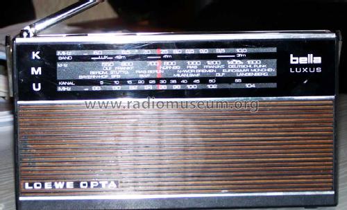 Bella Luxus 53210; Loewe-Opta; (ID = 319903) Radio