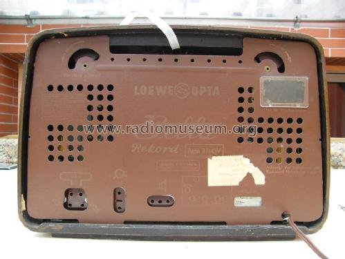 Bella-Rekord 3714W; Loewe-Opta; (ID = 1264025) Radio