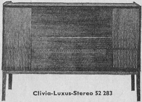 Clivia-Luxus-Stereo 52 283; Loewe-Opta; (ID = 449219) Radio