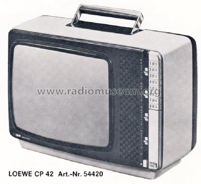 Color Sensotronic 2001 CP42; Loewe-Opta; (ID = 803699) Television