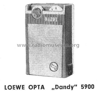 Dandy 5900; Loewe-Opta; (ID = 112080) Radio