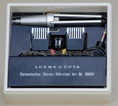 Dynamisches Stereo-Mikrofon Art.-Nr. 10031; Loewe-Opta; (ID = 1262234) Microphone/PU