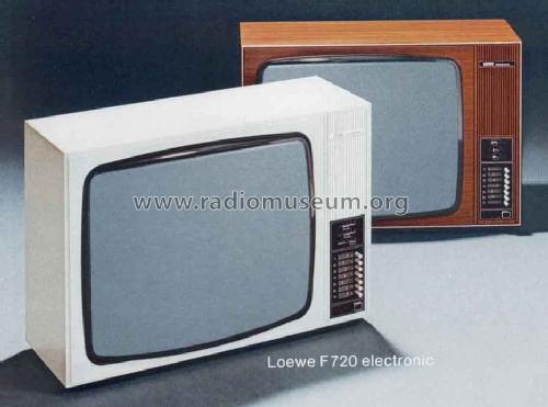 F720 electronic 53330; Loewe-Opta; (ID = 295060) Television