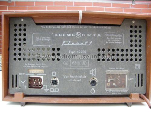 Florett 42050 ; Loewe-Opta; (ID = 1261800) Radio