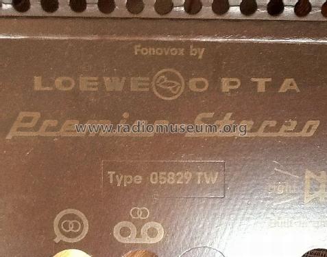 Fonovox Premier-Stereo 05829TW; Loewe-Opta; (ID = 1629602) Radio