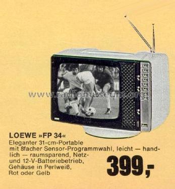 FP34; Loewe-Opta; (ID = 1762585) Television