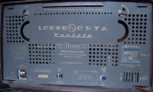 Kantate 32050W; Loewe-Opta; (ID = 130677) Radio