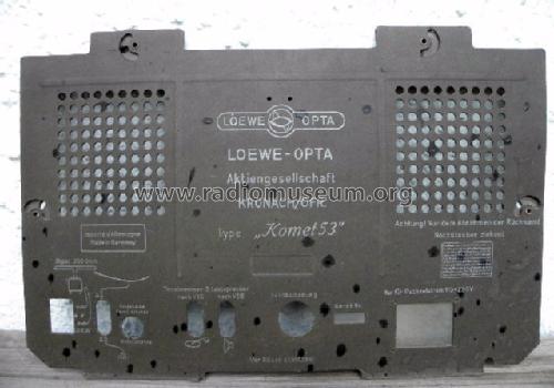 Komet 53 853WF; Loewe-Opta; (ID = 1450546) Radio