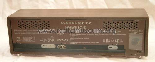 LO14 12064; Loewe-Opta; (ID = 122161) Radio