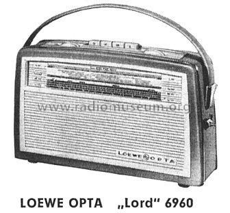 Lord 6960; Loewe-Opta; (ID = 112078) Radio