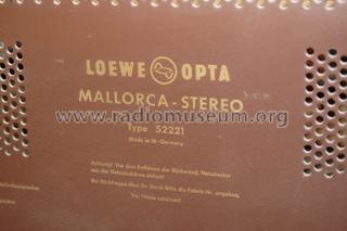 Mallorca-Stereo 52 221; Loewe-Opta; (ID = 373903) Radio