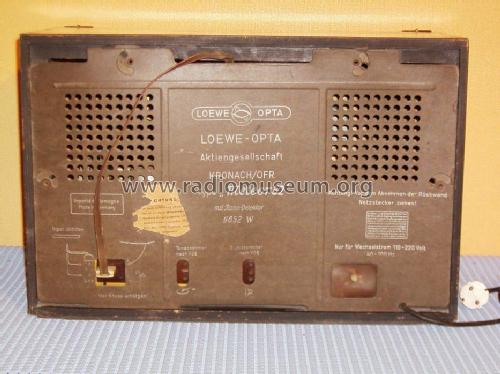 Meteor 52 9652W; Loewe-Opta; (ID = 280043) Radio