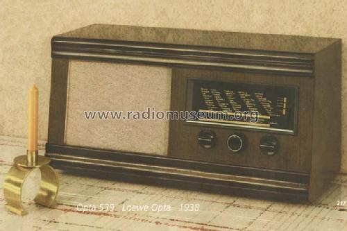 Opta 539W; Loewe-Opta; (ID = 707926) Radio