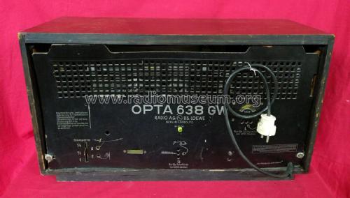 Opta 638GW; Loewe-Opta; (ID = 3069103) Radio