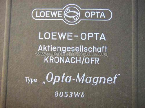 Opta-Magnet 8053Wb; Loewe-Opta; (ID = 988025) Radio