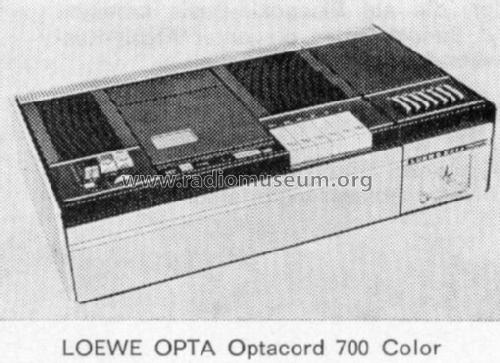 Optacord Color System VCR 52520; Loewe-Opta; (ID = 38421) R-Player
