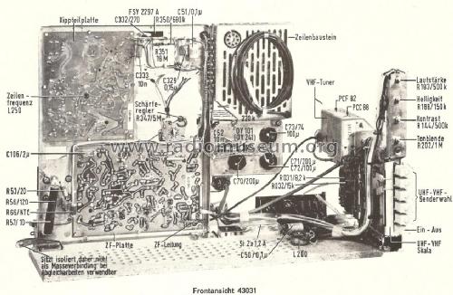 Optalux 43 031; Loewe-Opta; (ID = 736313) Television