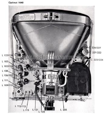 Optimat 1640; Loewe-Opta; (ID = 2215628) TV Radio