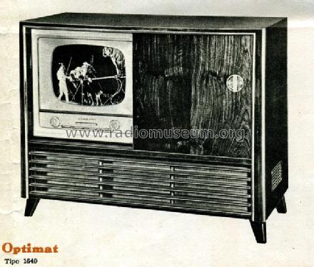 Optimat 1640; Loewe-Opta; (ID = 291797) TV Radio