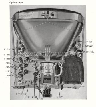 Optimat 1640; Loewe-Opta; (ID = 687652) TV Radio