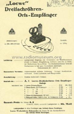 Ortsempfänger OE333; Loewe-Opta; (ID = 589120) Radio