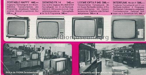 P845; Loewe-Opta; (ID = 1755764) Television