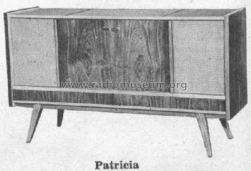 Patricia 4881T/W; Loewe-Opta; (ID = 374587) Radio