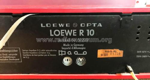 R10 Line 2001 51227; Loewe-Opta; (ID = 3095554) Radio