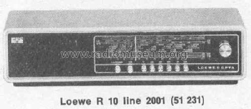 R10 line 2001 51231; Loewe-Opta; (ID = 381203) Radio