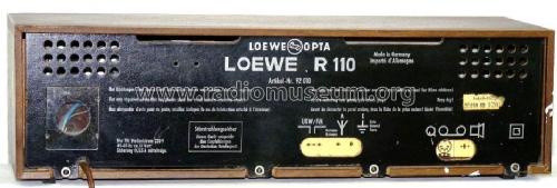 R110 92010; Loewe-Opta; (ID = 660093) Radio