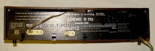 R119 12019; Loewe-Opta; (ID = 526097) Radio