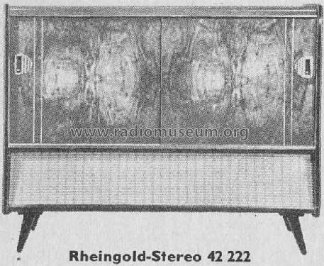 Rheingold-Stereo 42 222 Ch= 42834; Loewe-Opta; (ID = 453764) Radio