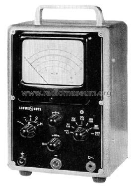 Röhrenvoltmeter RV6; Loewe-Opta; (ID = 305017) Equipment