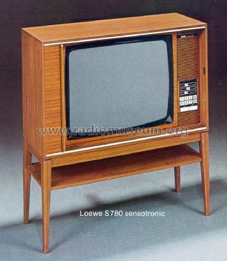 S780 Sensotronic 53358; Loewe-Opta; (ID = 1755341) Television