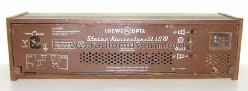 Stereo Konzertgerät LO10 82065; Loewe-Opta; (ID = 1043342) Radio
