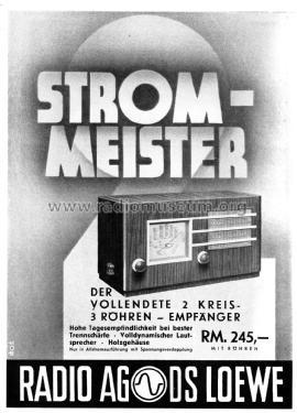 Strommeister GW; Loewe-Opta; (ID = 3109297) Radio