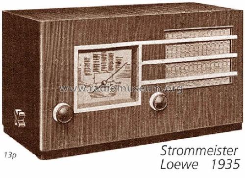 Strommeister GW; Loewe-Opta; (ID = 360) Radio
