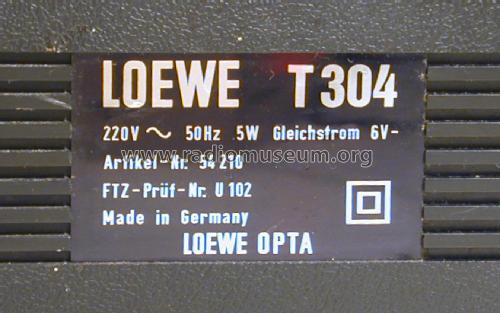 T304 54210; Loewe-Opta; (ID = 1830466) Radio