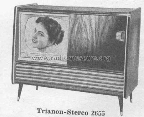 Trianon-Stereo 2655; Loewe-Opta; (ID = 374999) TV Radio