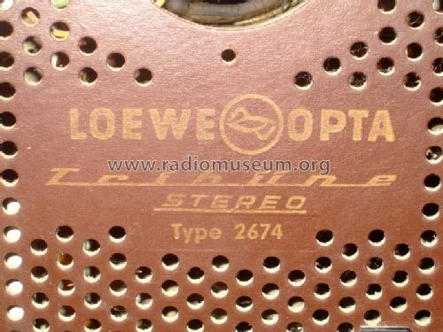 Tribüne 2674; Loewe-Opta; (ID = 1248740) TV Radio