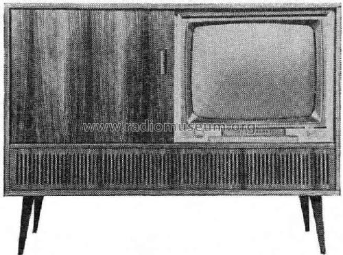 Tribüne 33 221; Loewe-Opta; (ID = 454101) TV Radio