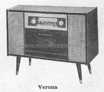 Verona-Stereo 4803T/W; Loewe-Opta; (ID = 374566) Radio