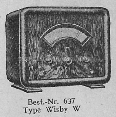 Wisby W; Loewe-Opta; (ID = 1504137) Radio