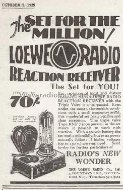 Local Receiver - Ortsempfänger RO433; Loewe Radio Co., Ltd (ID = 2701840) Radio