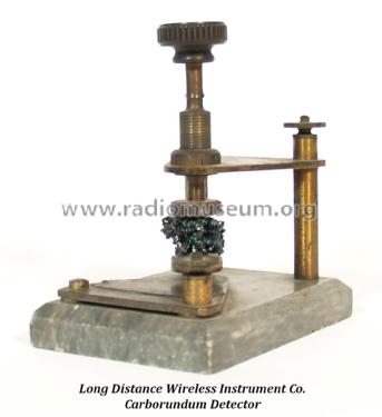 Carborundum Crystal Detector ; Long Distance (ID = 2644743) Radio part