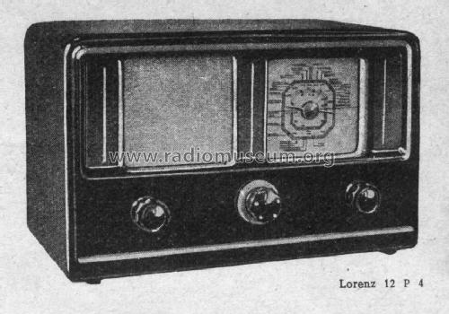 12P4; Lorenz; Berlin, (ID = 256990) Radio