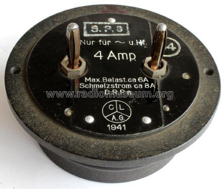 Amperemeter mit Thermoumformer, 4 A; Lorenz; Berlin, (ID = 3078605) Radio part